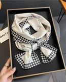 Printed Long Silk Scarf