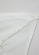 Linen V-Neck Spaghetti Strap Cropped Vest