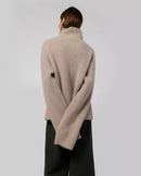 Turtleneck Loose-Fit Cashmere Sweater