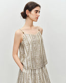 Printed Sleeveless Vest