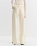 High-Waisted Straight-Leg Full-Length Jeans