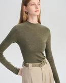 Wool Slim-Fit Knit Sweater