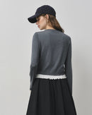 Women's Fake Two-Piece Cardigan