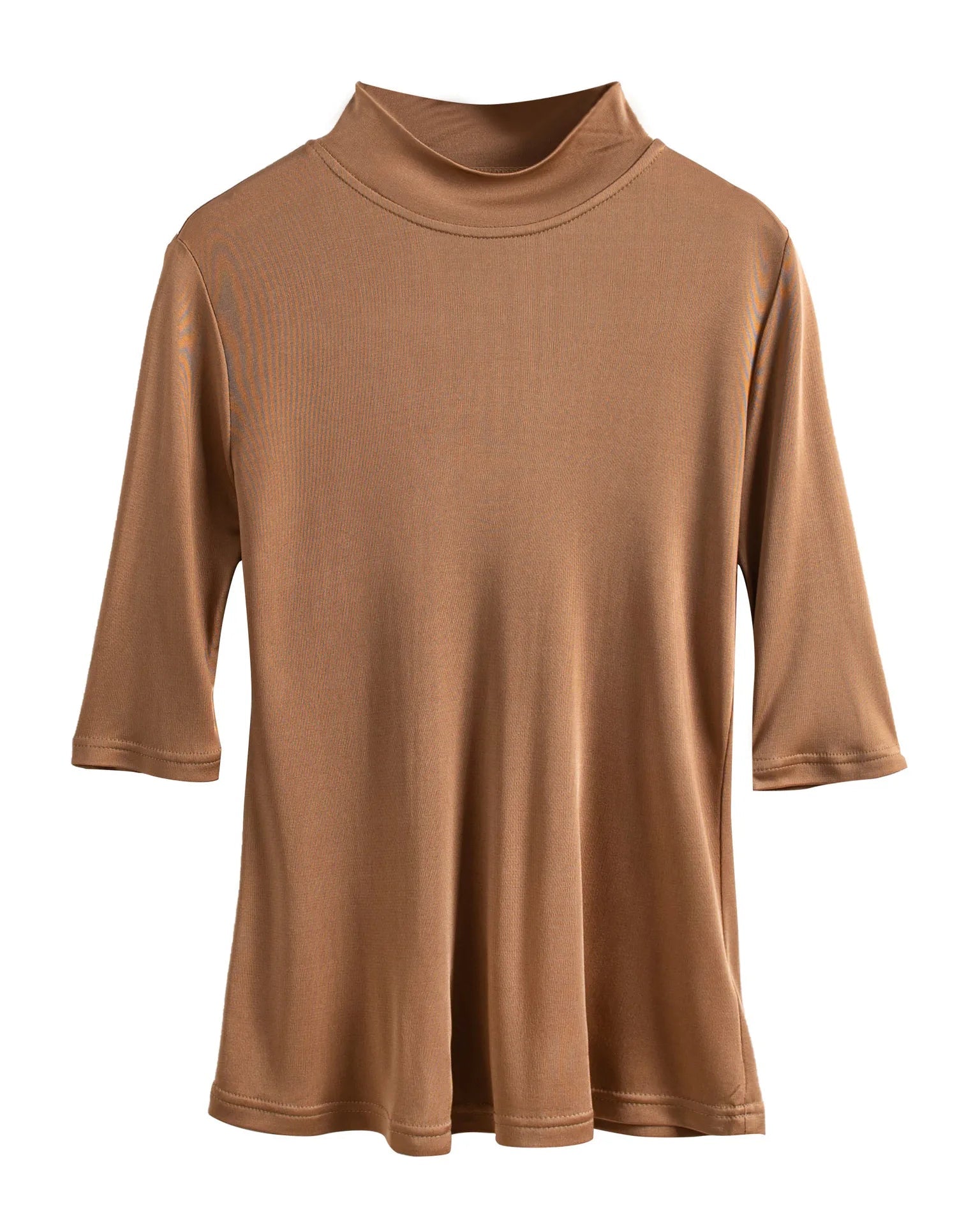 Mulberry Silk Half-Sleeve T-Shirt