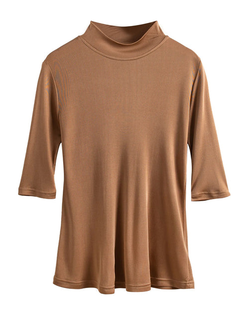 Mulberry Silk Half-Sleeve T-Shirt