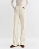 High-Waisted Straight-Leg Full-Length Jeans
