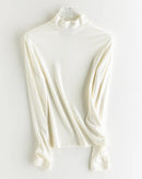 Wool-Blend Long-Sleeve Tee