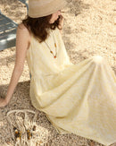 Sleeveless A-Line Midi Sundress