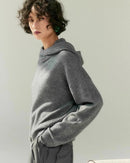 Base Knit Sweater Hoodies