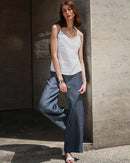 Linen V-Neck Adjustable Camisole