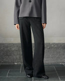 Wide-Leg Trousers With Elastic Waist