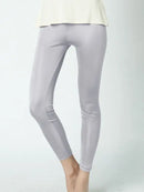 Sleek Stretch Silk Bottoming Pants