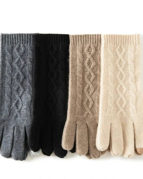 Full Finger Pure Cashmere Gloves