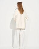 Loose-Fitting Single-Breasted Lapel Suit Jacket