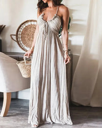Women's Casual Beach-Style Long Dress