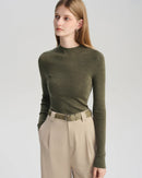 Wool Slim-Fit Knit Sweater