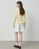 Puppy Letter Print Loose Long-Sleeve T-Shirt