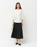Women's Loose Lantern Sleeve Casual Shirt