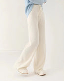 100% Wool Knitted Straight Leg Pants