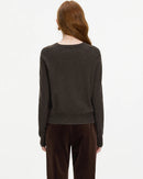 100% Wool Crew Neck Versatile Sweater