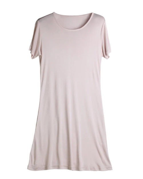 Silk Short-Sleeve Full Slip