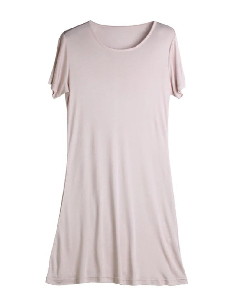 Silk Short-Sleeve Full Slip