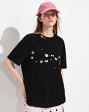 Loose-Fit Printed Short-Sleeve T-Shirt
