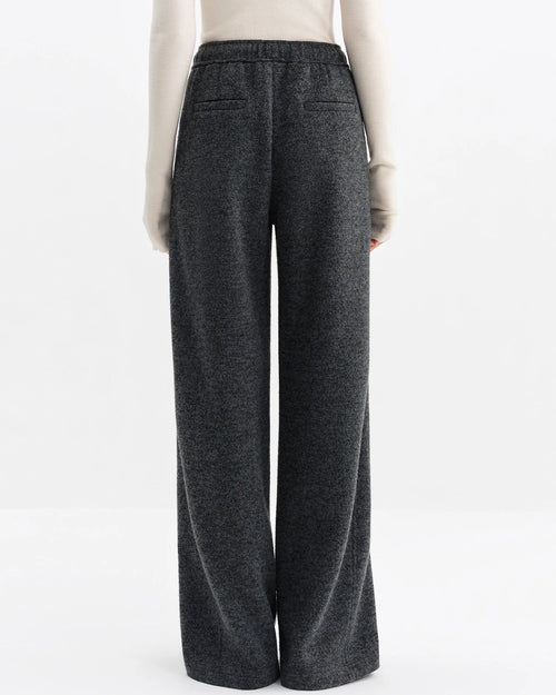 High-Waisted Straight-Leg Pants