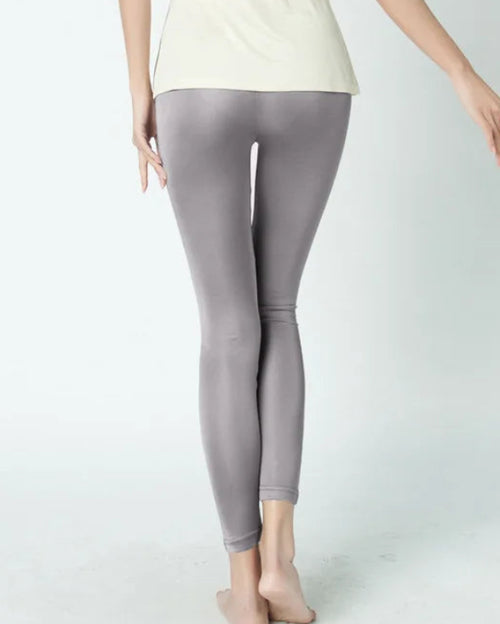 Sleek Stretch Silk Bottoming Pants