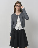 Women's Fake Two-Piece Cardigan