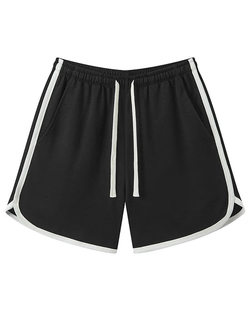 Soft cotton terry shorts with a sporty loose fit and drawstring waist. Breathable, versatile, and effortlessly cool.
