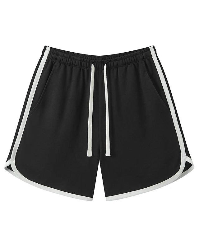 Soft cotton terry shorts with a sporty loose fit and drawstring waist. Breathable, versatile, and effortlessly cool.
