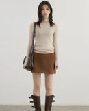 Women's Slim Turtleneck Knit Sweater