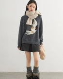 Loose Casual O-Neck Knitted Pullovers