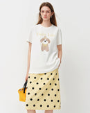 Puppy Print Crew-Neck T-Shirt
