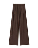 High-Waist Wide-Leg Ankle Pants