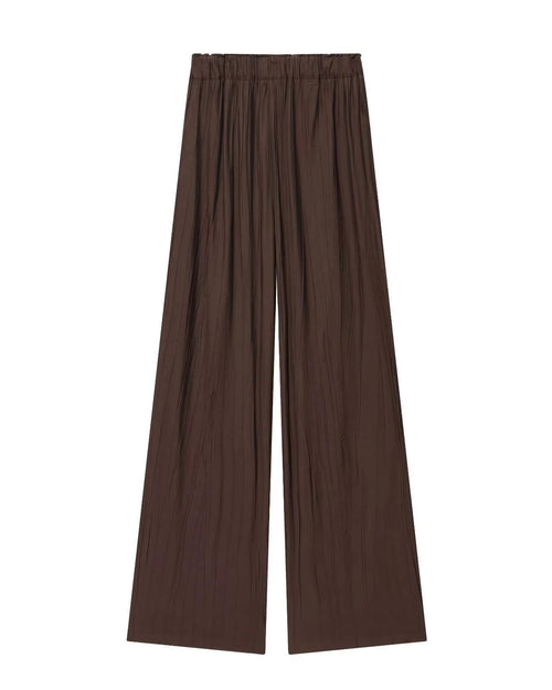 High-Waist Wide-Leg Ankle Pants