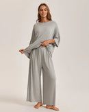 Modal Knit Short-Sleeve Pajama Set