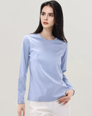 Soft Knit O-Neck Long Sleeve Top
