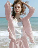 Loose-Fit Linen-Blend Button-Down Shirt