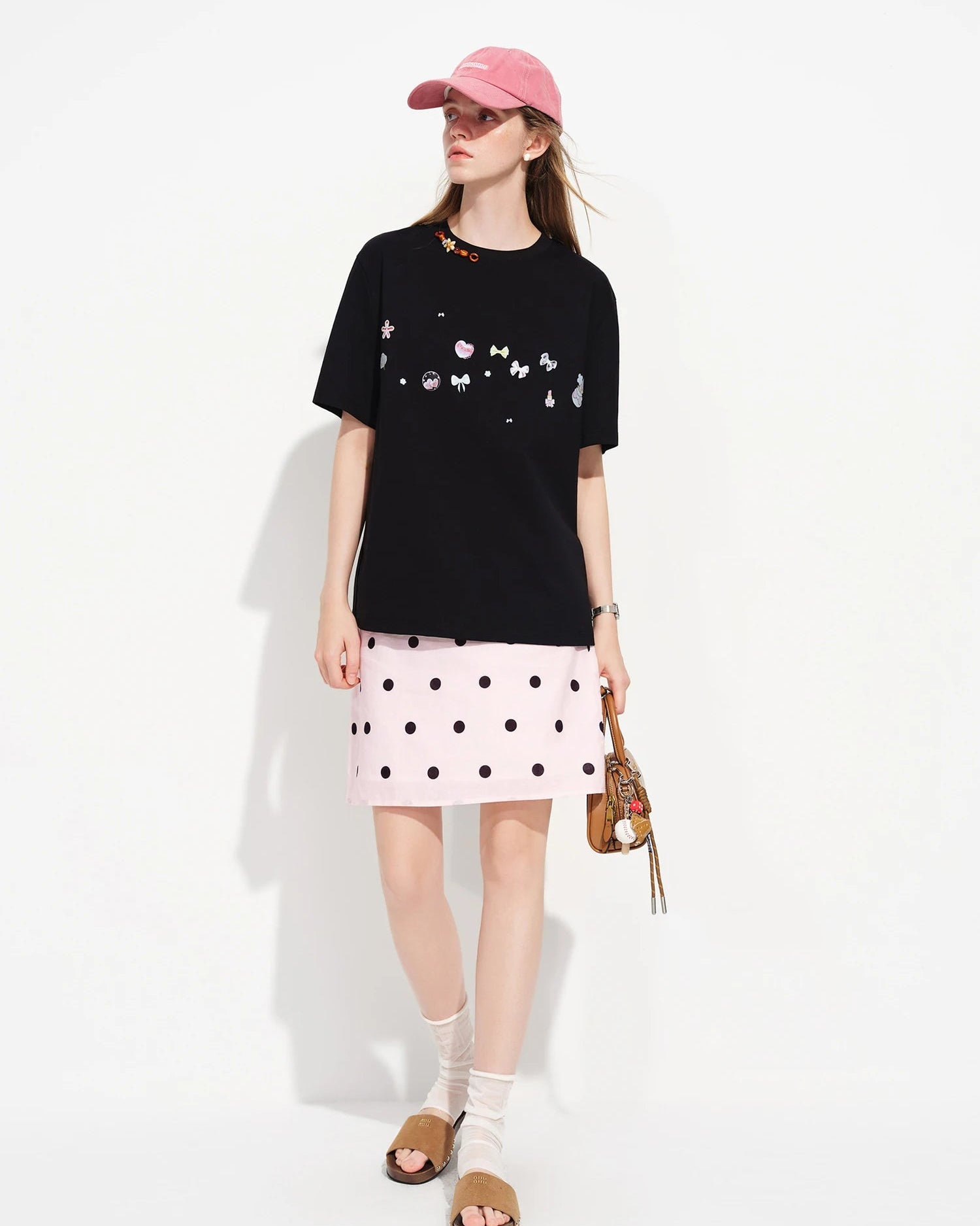 Loose-Fit Printed Short-Sleeve T-Shirt