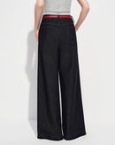 High-Waisted Loose Wide-Leg Jeans