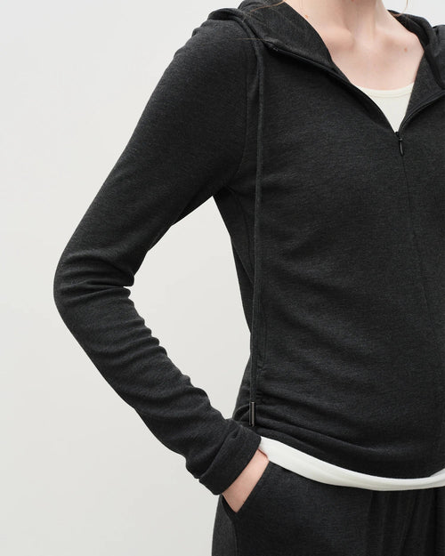 Hooded Knit Pullover Top