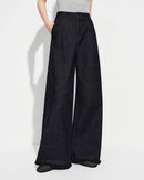 High-Waisted Loose Wide-Leg Jeans