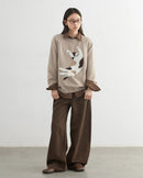 Loose Casual O-Neck Knitted Pullovers