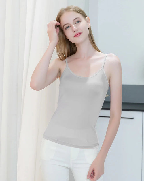 Silk-Blend Adjustable Camisole