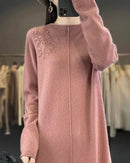 Wool Knitted Long Dress