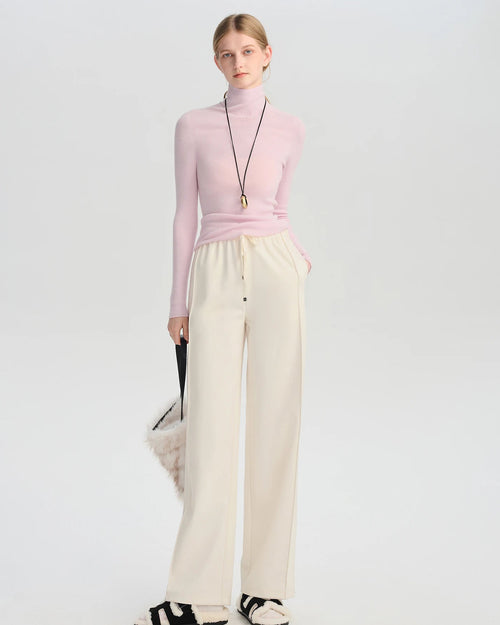 Wool Slim-Fit Knit Sweater