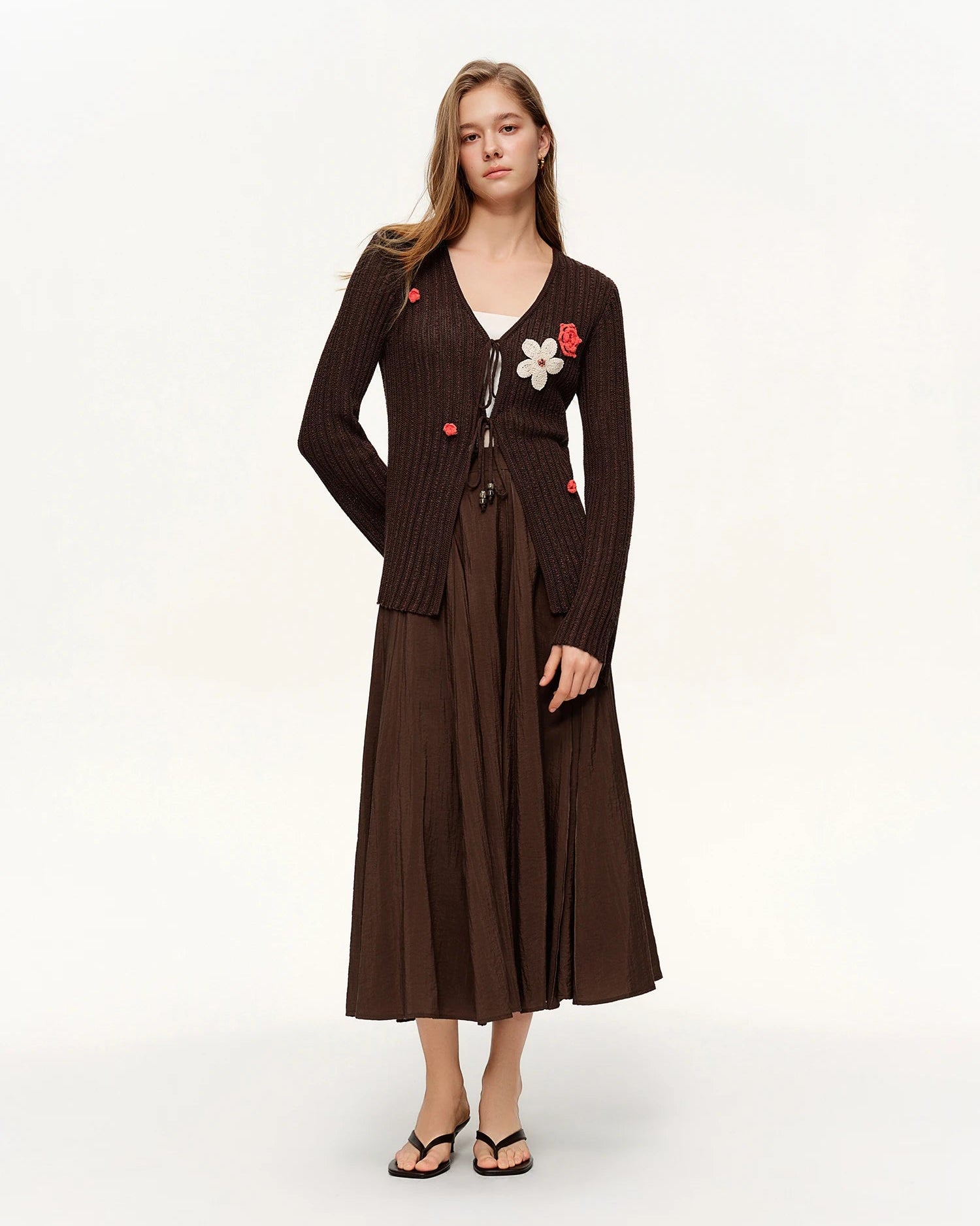 A-Line Ankle-Length Skirt