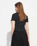 Slim-Fit Floral Short-Sleeve Cotton T-Shirt